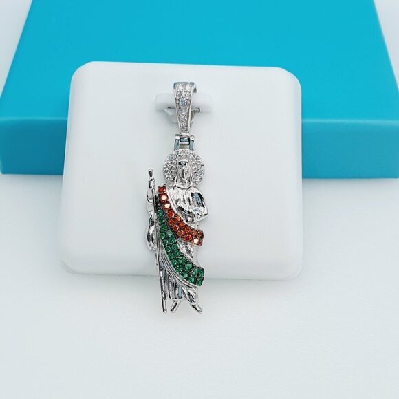 "925 Sterling Silver CZ Beautiful Pendant for Women, 1USPAR4066 - Picture 2 of 11